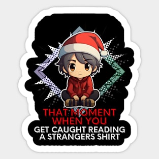 Christmas humor Sticker